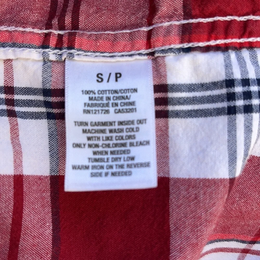 Aeropostale Plaid Western Cotton Shirt - Picture 6 of 6